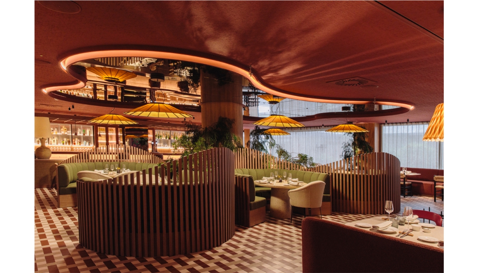 El restaurante de la Casa de Comidas ofrece una imagen fresca y elegante