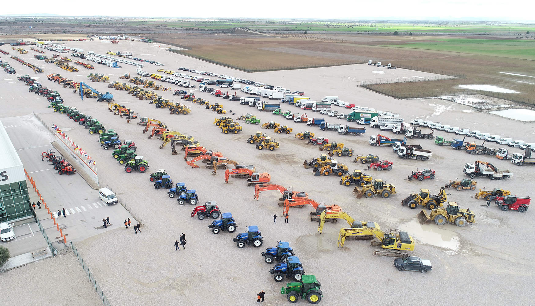 Campa de Ritchie Bros. en Oca�a, Toledo