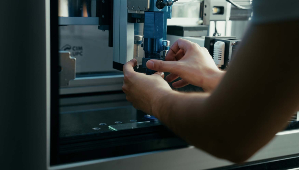 Foto de CIM UPC presenta su pionera tecnologa de impresin 3D Direct Ink Writing