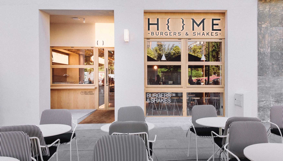 Los elementos gr�ficos de Home Burgers siempre est�n integrados de forma arm�nica