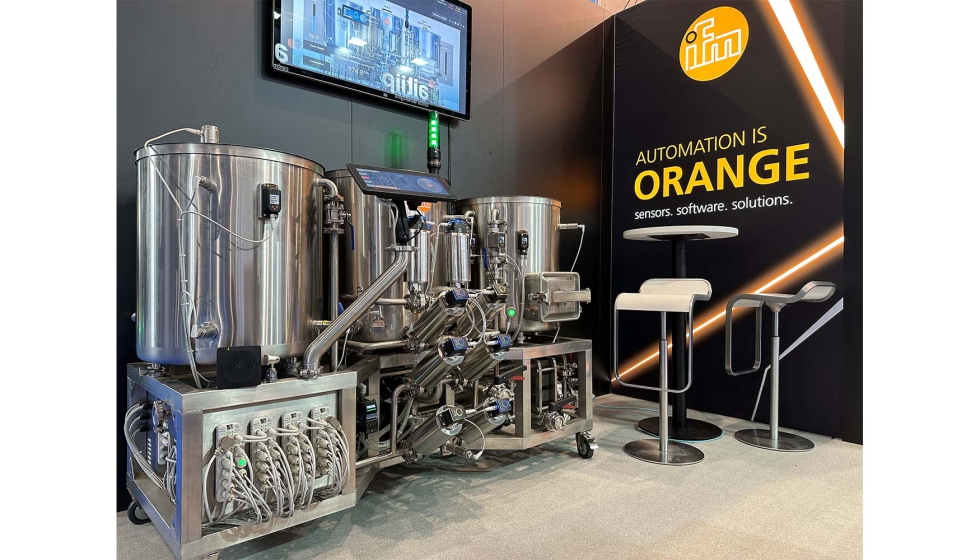 Stand de Ifm en Advanced Factories 2025