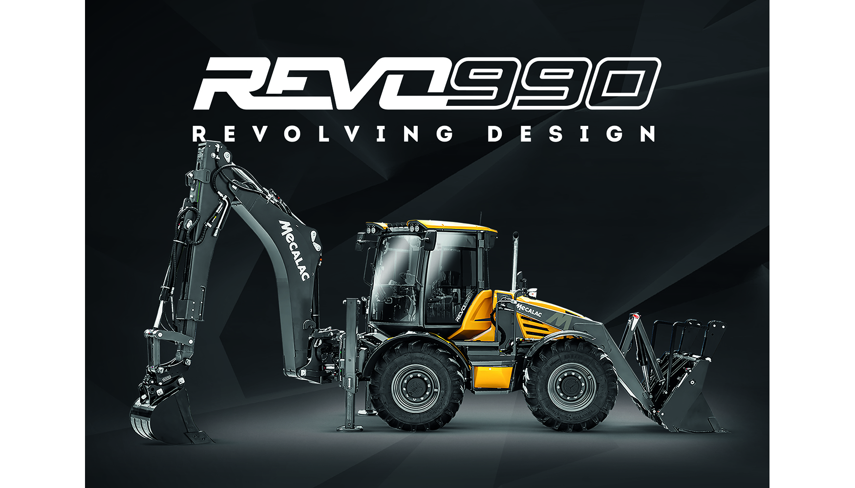 Retroexcavadora con cabina giratoria Revo990