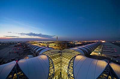 El aeropuerto Suvarnabhumi de Bangkok ser uno de los elementos a estudiar en el congreso