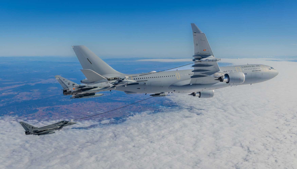 El A330 MRTT puede utilizarse como avi�n de transporte capaz de trasladar hasta 300 soldados o una carga �til de hasta 45 toneladas y puede...