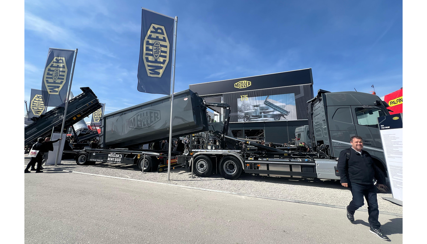 Stand de Meiller en Bauma