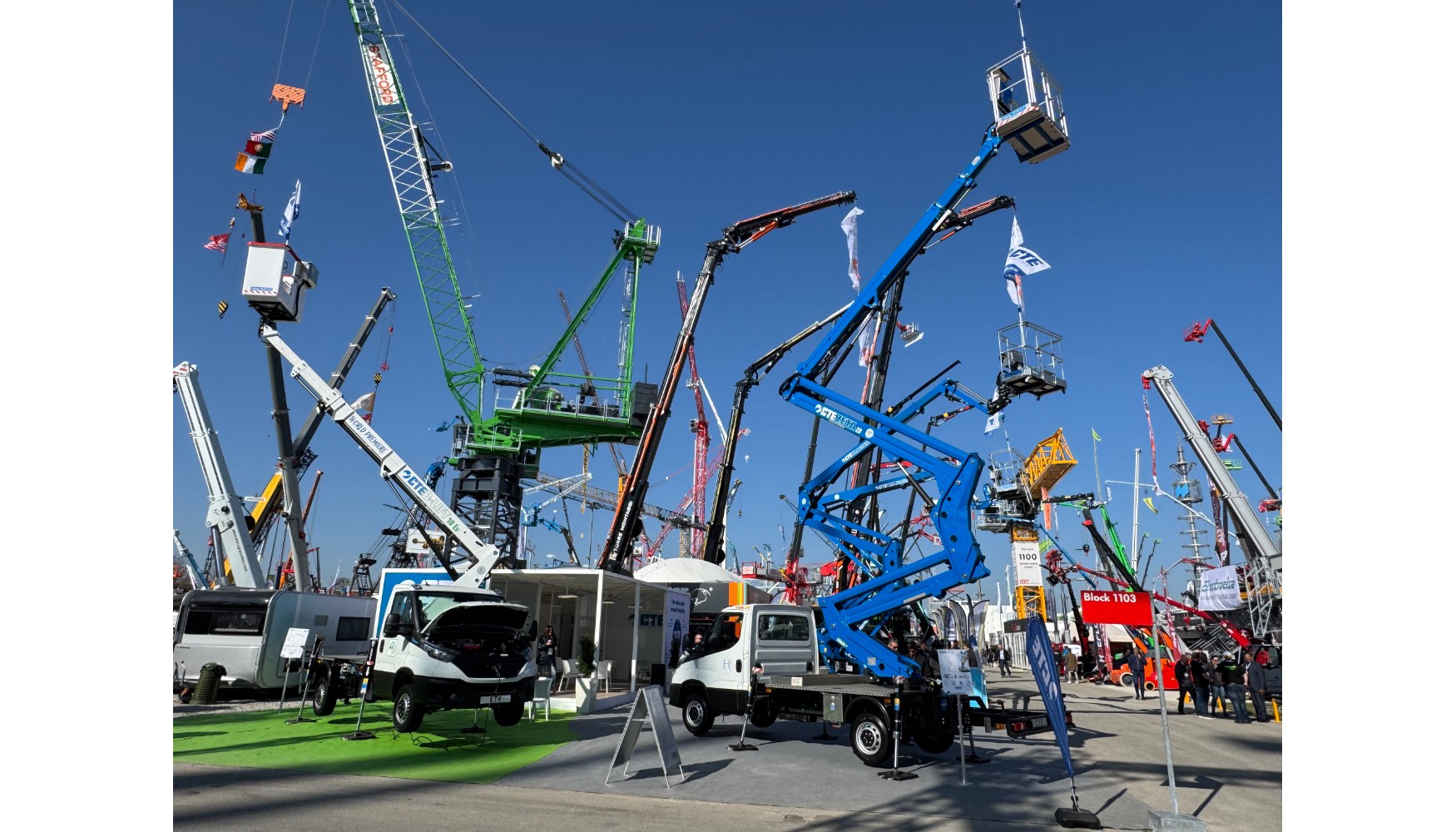 Stand de CTE Lift en Bauma 2025