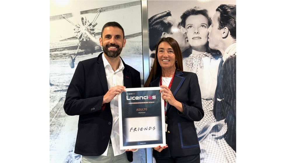 Nelson Brandao , senior category manager F&B, Promotions, Publishing and Experiences de WBDGCP Spain & Portugal, y Rosa Tvar...