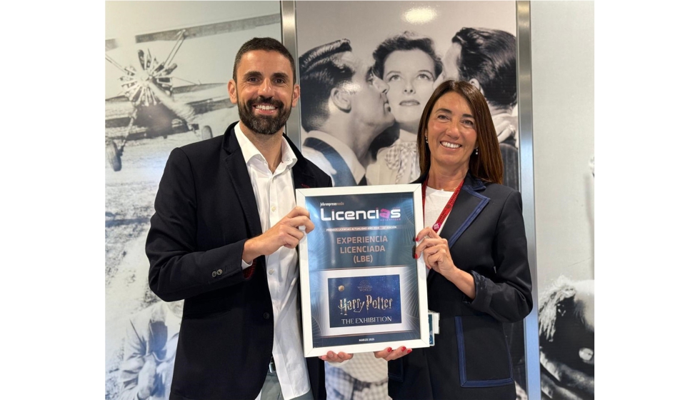 Nelson Brandao , senior category manager F&B, Promotions, Publishing and Experiences de WBDGCP Spain & Portugal, y Rosa Tvar...