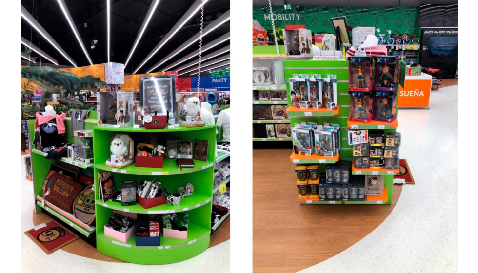 En las tiendas Toys �R� Us tambi�n cuentan con zonas especialmente dedicadas al target kidult