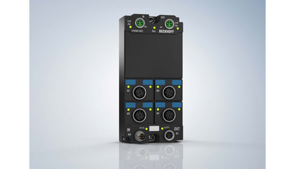 La cartera de m�dulos EtherCAT Box de Beckhoff para la integraci�n de se�ales intr�nsecamente seguras se ampl�a continuamente (aqu�: EPX2004-0022)...