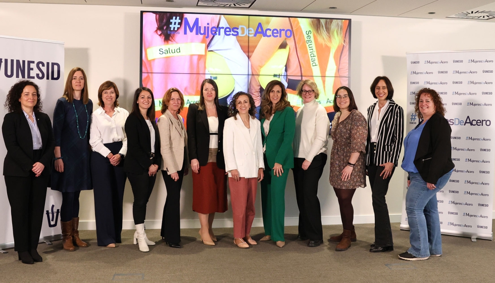 Participantes en el webinar �El puente hacia la salud y el trabajo seguro� de Unesid