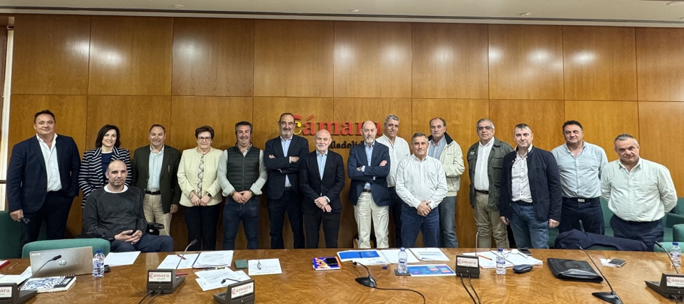 Reuni�n de los �rganos sociales de ACOR en la C�mara de Comercio de Valladolid, donde se celebr� el �ltimo Consejo Rector...