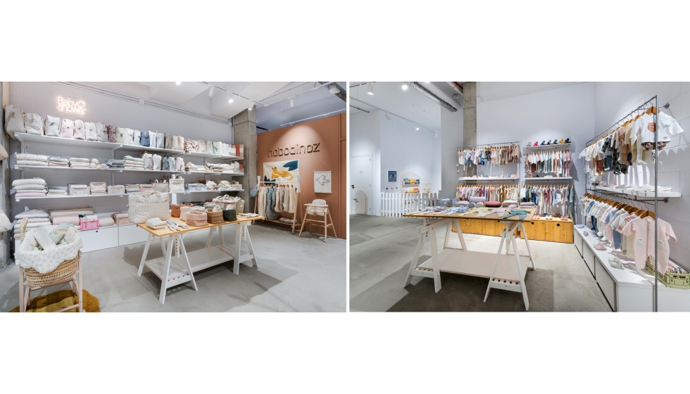 Los textiles y accesorios, adem�s de la moda infantil, cuentan con un espacio destacado en el establecimiento