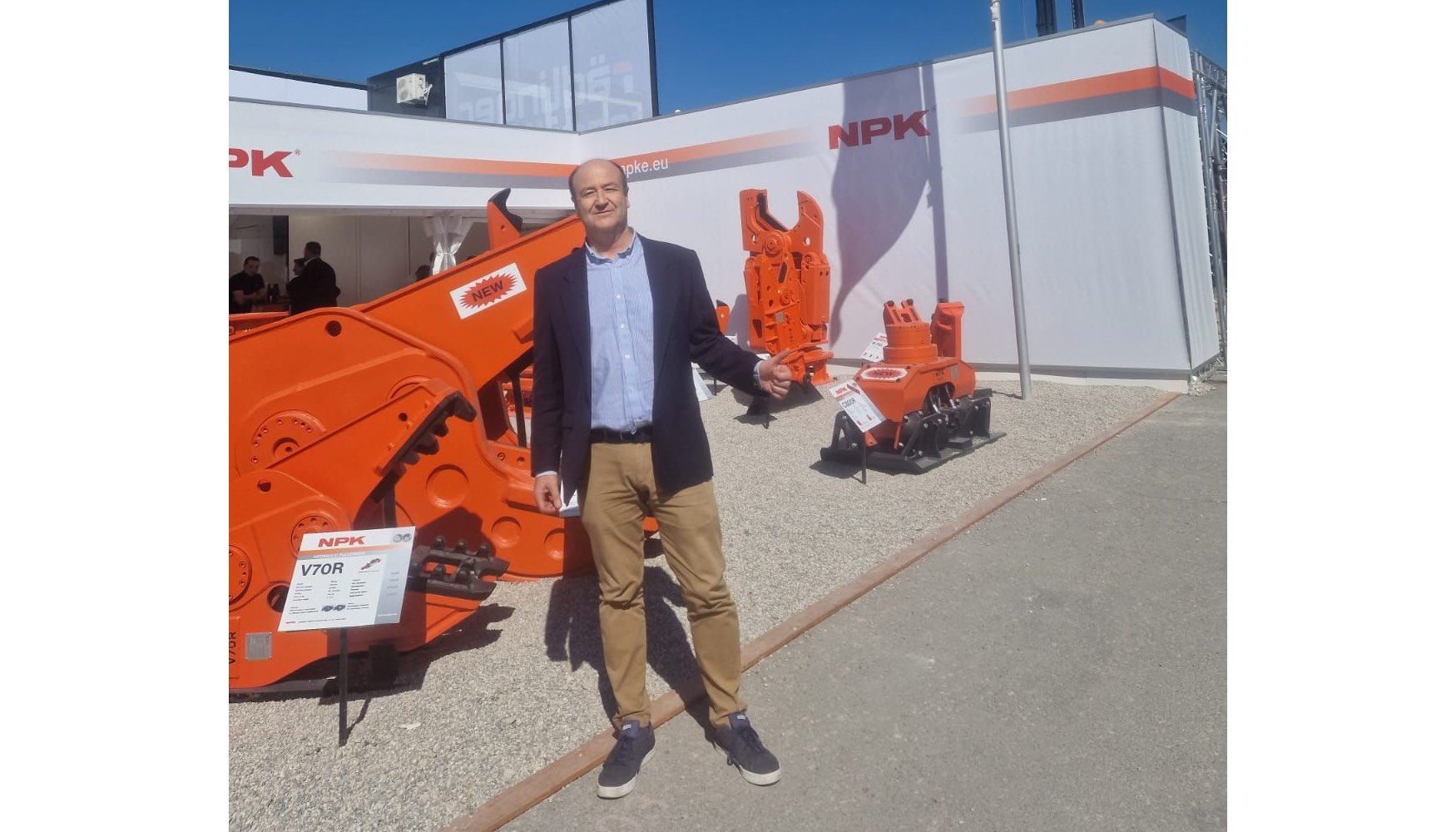 Foto de NPK - Alex Implements: Haba bastante gente en esta edicin de Bauma, ms que en la edicin anterior