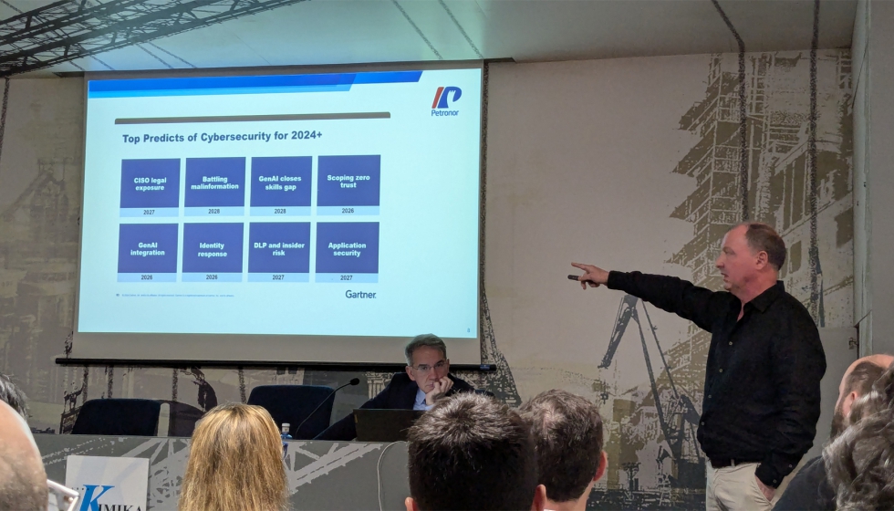 Jon Juez Badiola, gerente TI en Petronor, explica las amenazas en ciberseguridad que impactar�n de lleno en la industria...