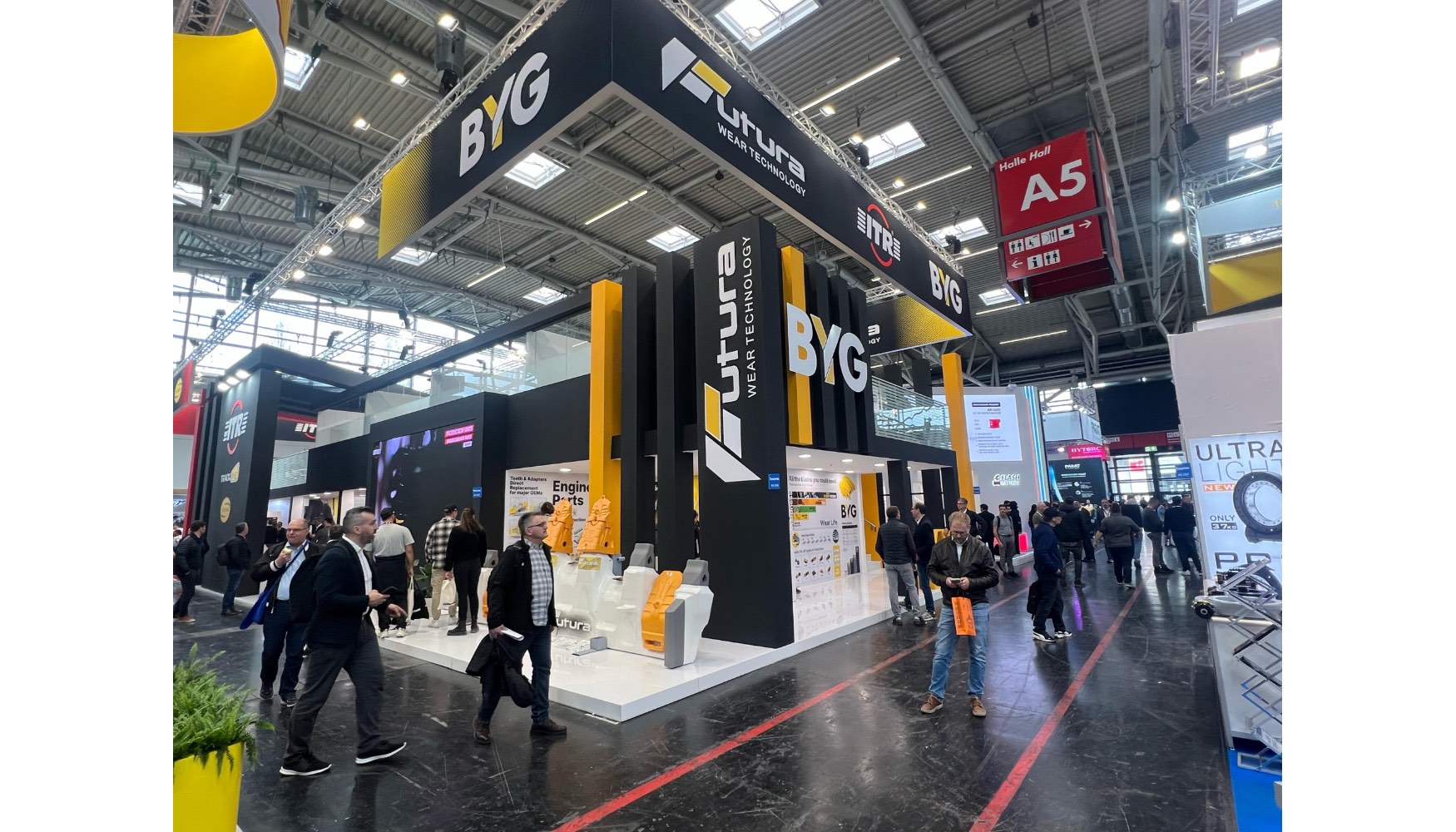 Stand de BYG en Bauma 2025