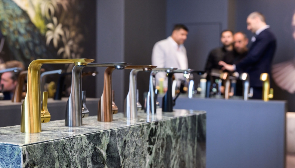 Las grifer�as se visten de acabados diversificados, que visten tecnolog�as de ahorro de agua