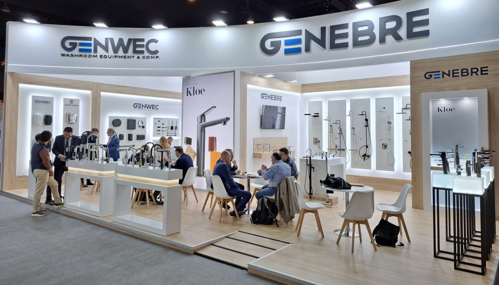 Imagen del stand de Genebre Group en ISH 2025