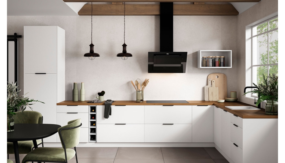 Cocina Zen Blanca