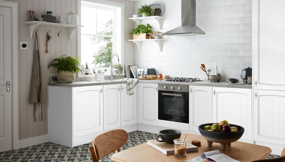 Cocina Rustic Blanca