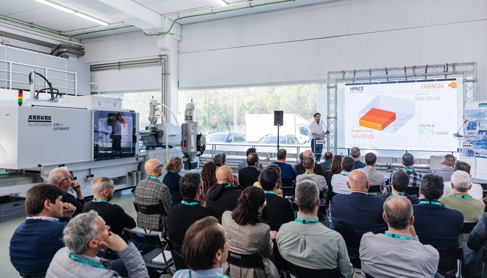 Javier Guzmn key account engineer de Hasco Ibrica Normalizados, present el nuevo Streamrunner