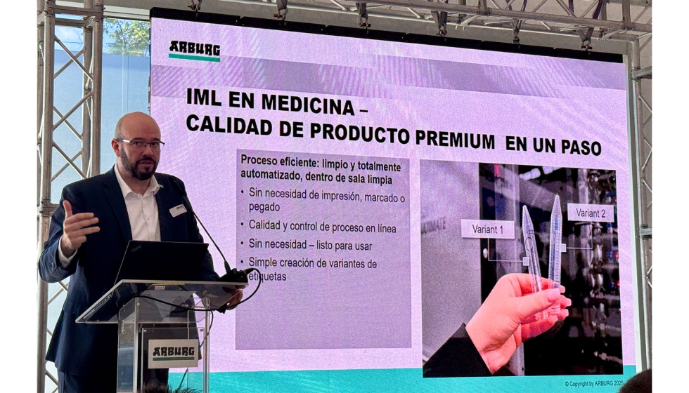 Alirio Villanueva Batista, director comercial de Arburg Espaa y Portugal