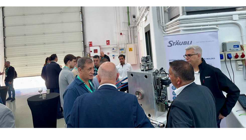 Zona de exposicin de soluciones de Stubli