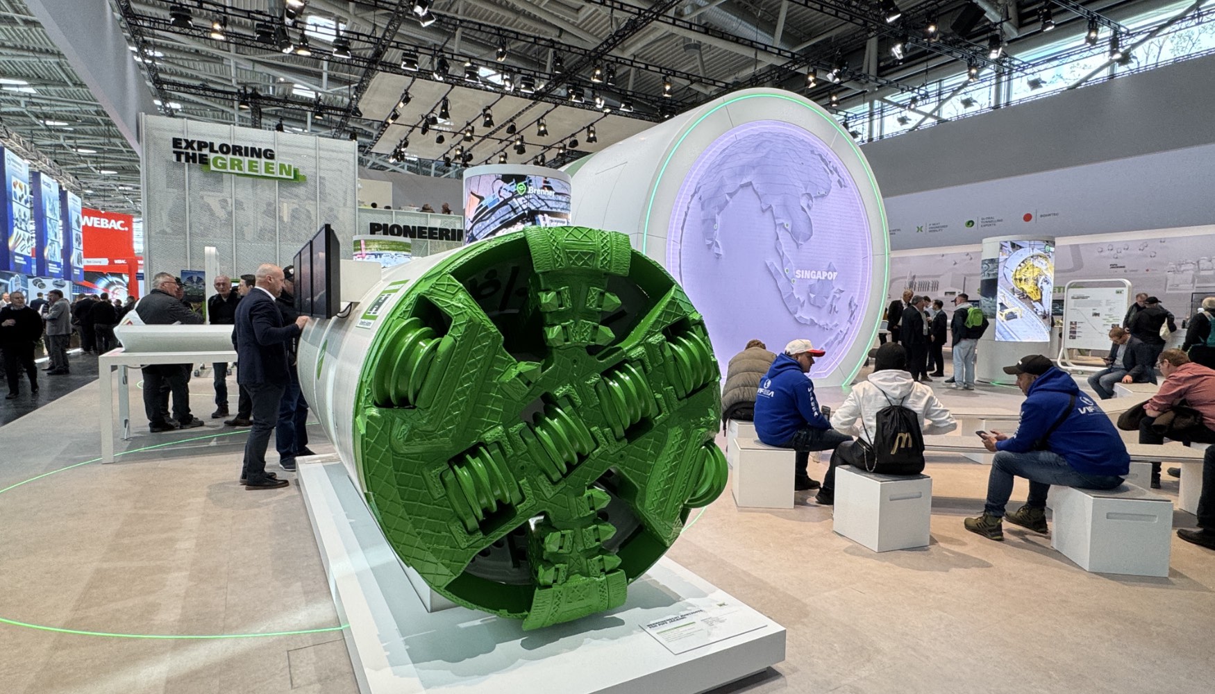 Stand de Herrenknecht en Bauma 2025