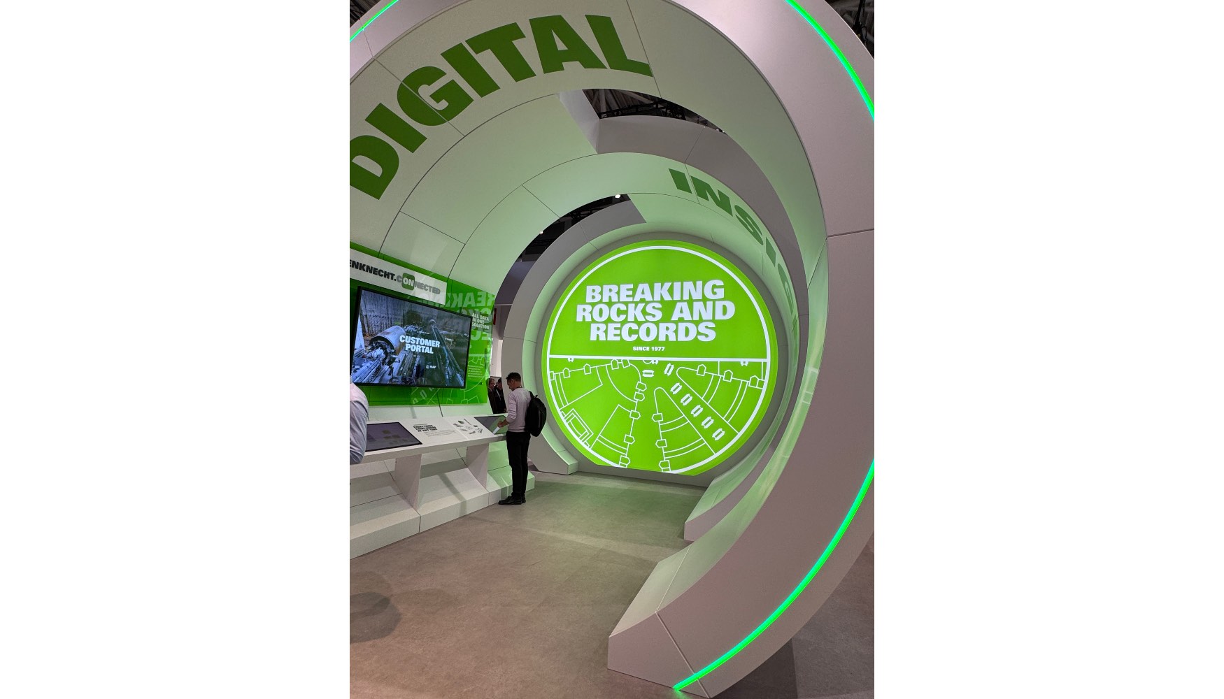 Stand de Herrenknecht en Bauma 2025