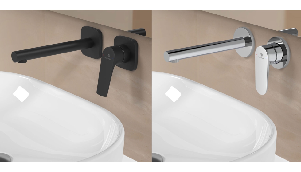 Grifer�as Ceralife C en acabado negro seda y Ceralife O en cromado