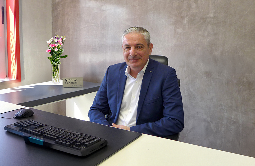 Nicolas Vrazinis, diretor-geral da Caradonna, est na empresa h 35 anos