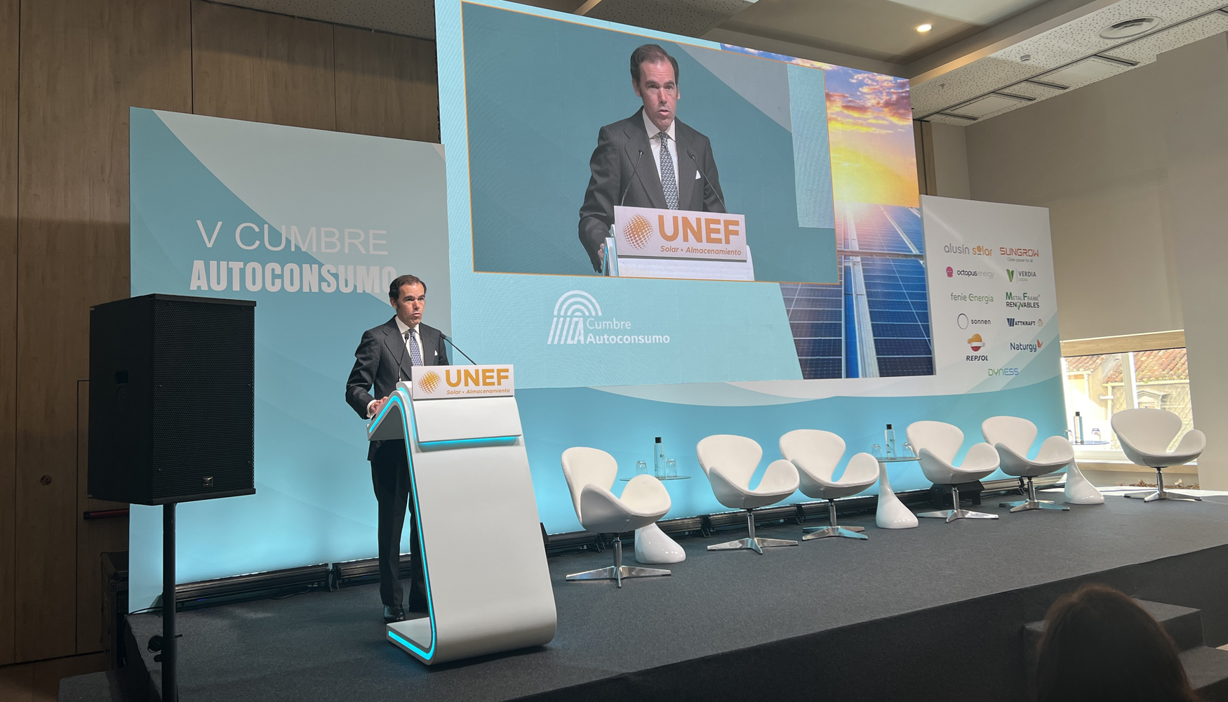 Rafael Benjumea, presidente de Unef