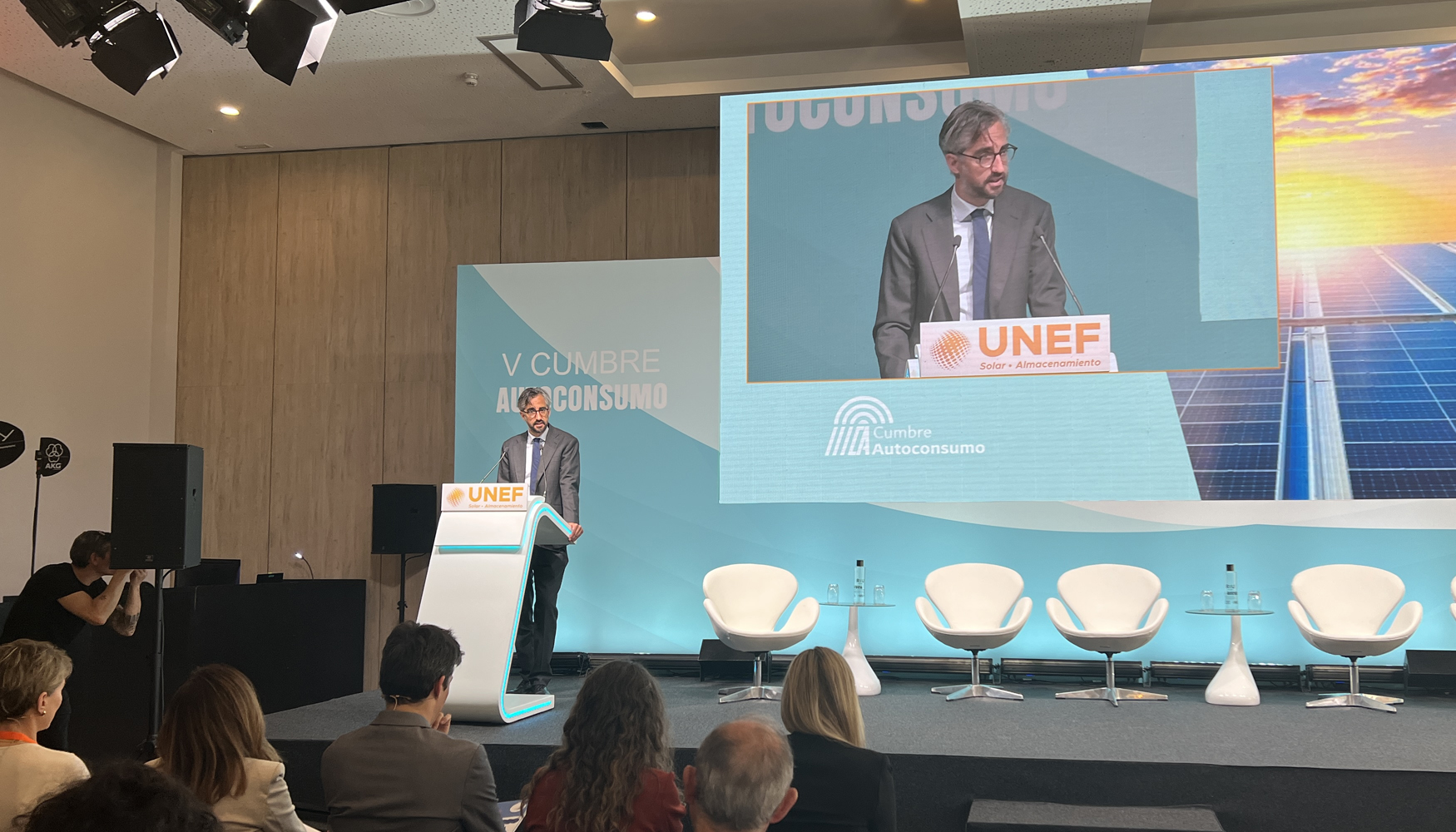 Miguel Rodrigo, director general del Instituto para la Diversificaci�n y Ahorro de la Energ�a (Idae)