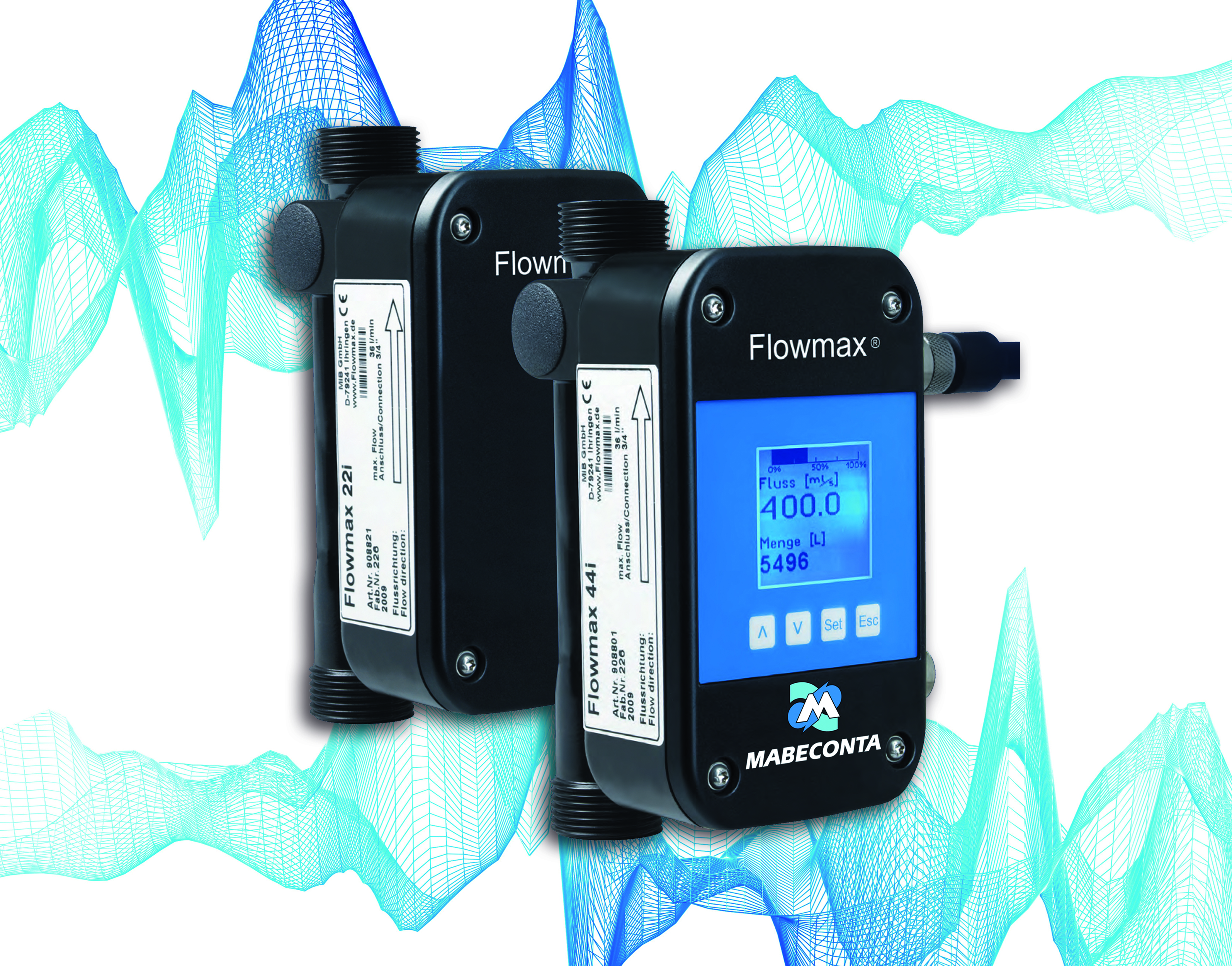 Medidores de caudal por ultrasonidos Flowmax de MABECONTA