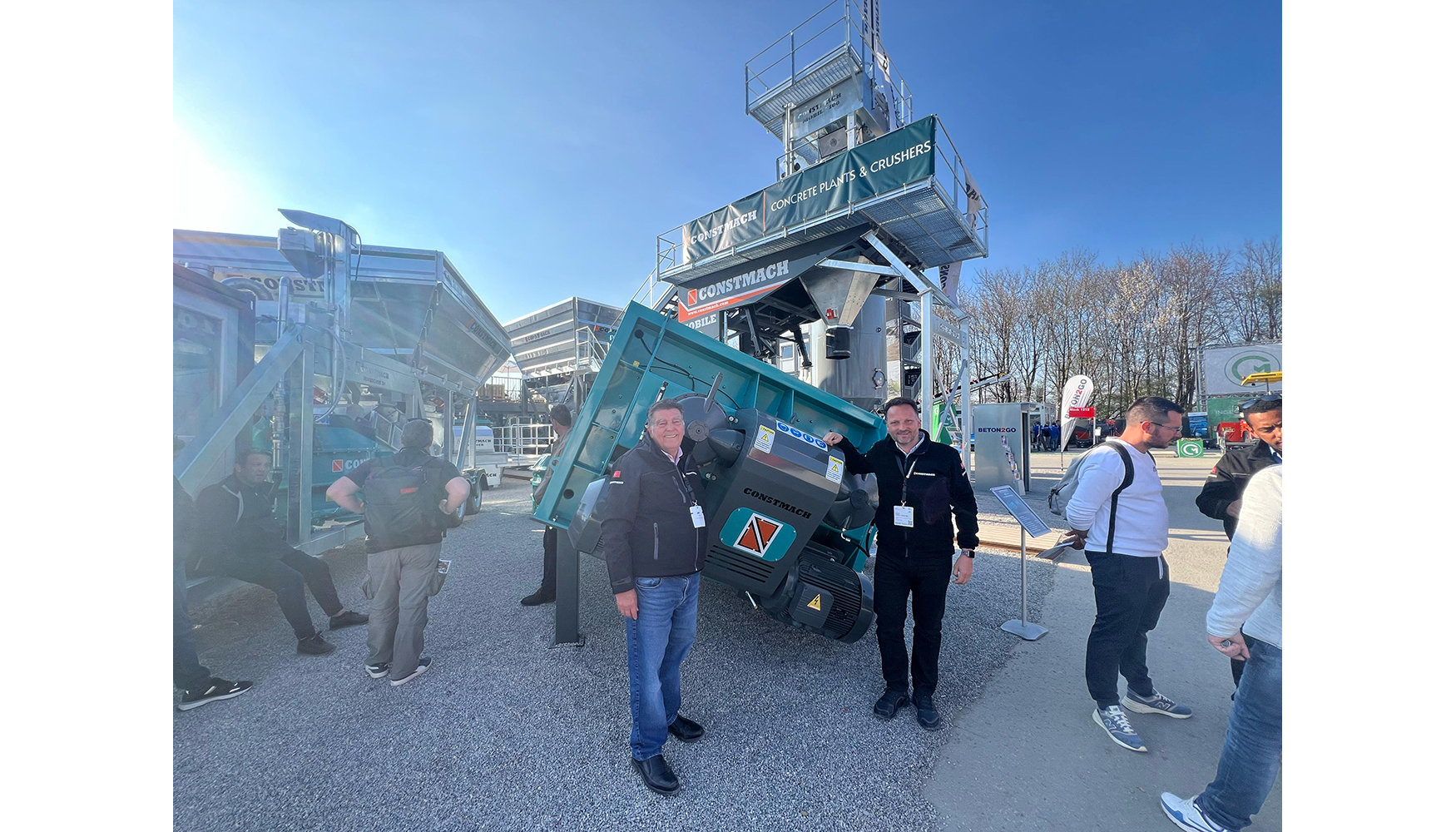 Ignacio Lpez y Hugo Lpez, de CAES-Constmach