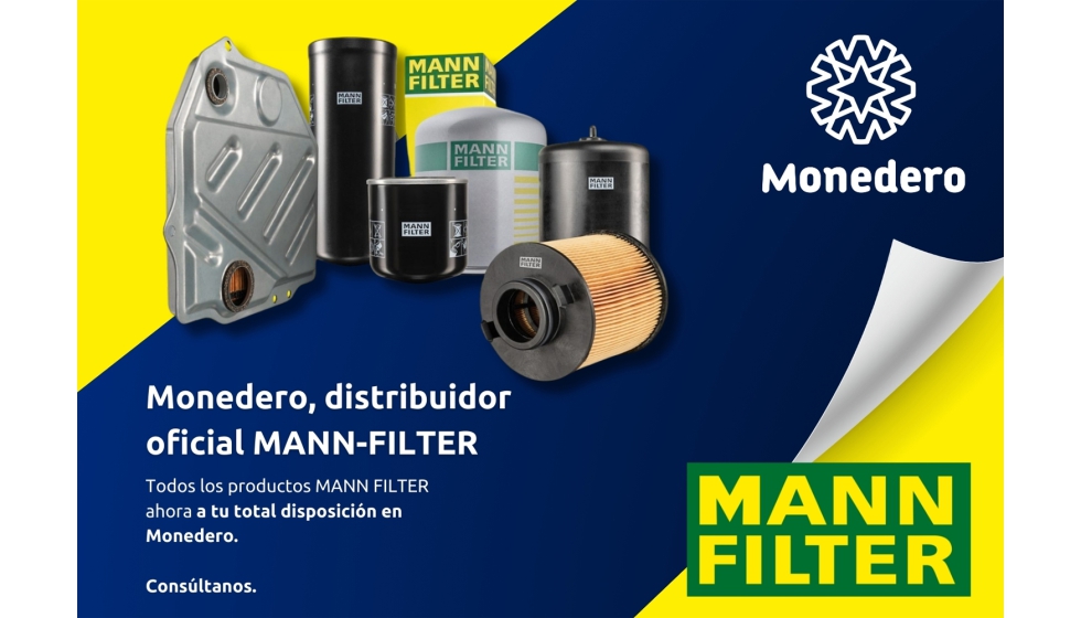 Monedero, distribuidor oficial Mann Filter