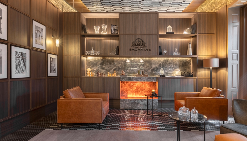 Paneles sostenibles para decoraci�n interior, de Alvic en el espacio de Impar Capital