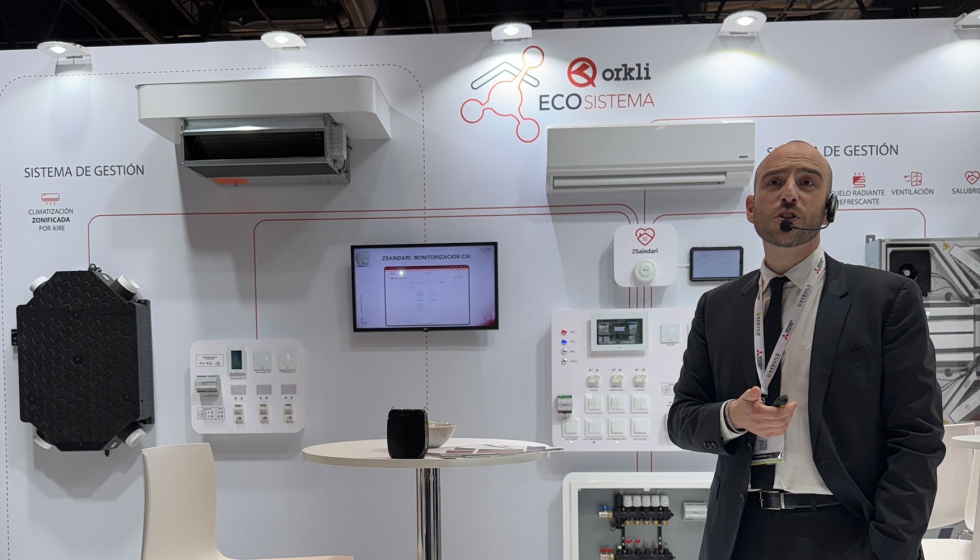 Ignacio S�nchez fue el encargado de dar a conocer el nuevo asistente inteligente de Orkli: ZSaindari