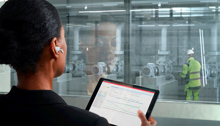 La tarjeta de red ANC es una actualización ‘plug-and-play’ compatible con las soluciones SAI de ABB, una vez conectada...