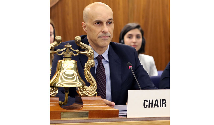 V�ctor Jim�nez Fern�ndez, presidente del Consejo de la Organizaci�n Mar�tima Internacional (OMI)