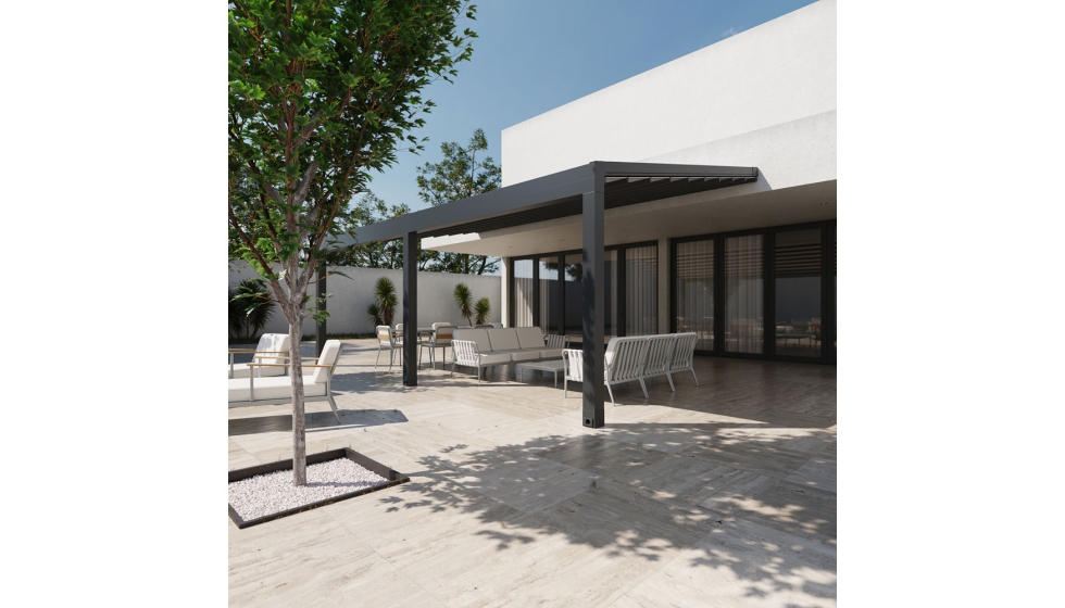 Pergola Pergo Cloud, de Glass by Gaviota