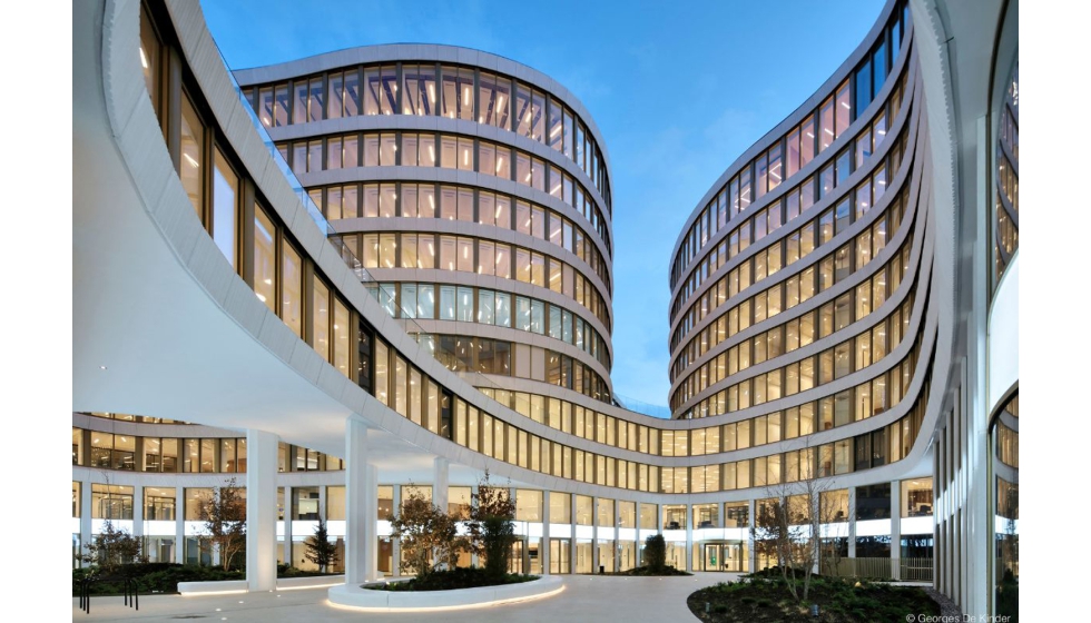 Imagen exterior de las nuevas oficinas de BNP en Bruselas