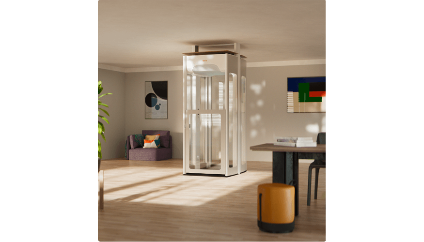 Los ascensores han cobrado m�s protagonismo en las viviendas unifamiliares