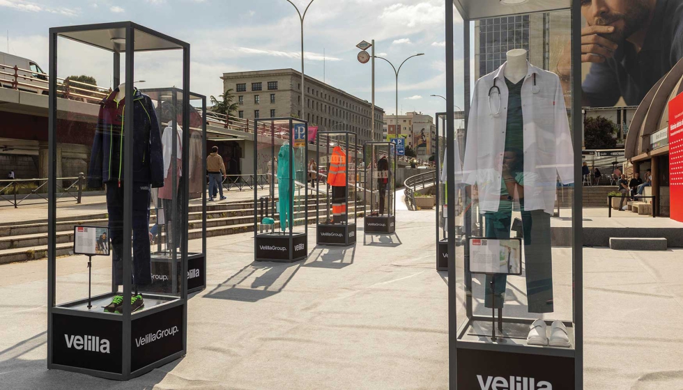 La exposici�n era una experiencia inmersiva abierta al p�blico de forma gratuita y a pie de calle