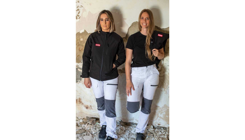 Lidia P�rez Cabello y Leonor Moreno Cabello, las �Reinas de la Obra�