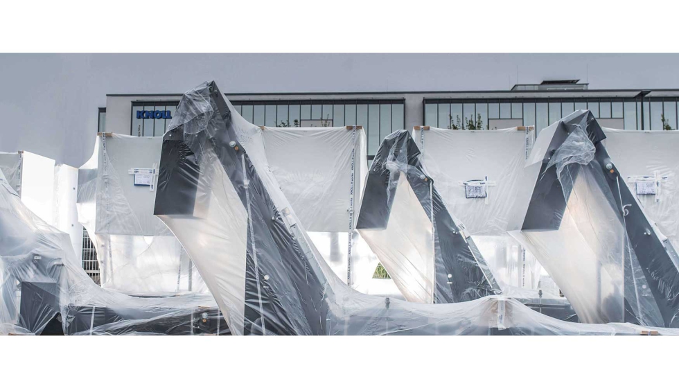 Expedición de transportadores en las instalaciones de Filter 2000