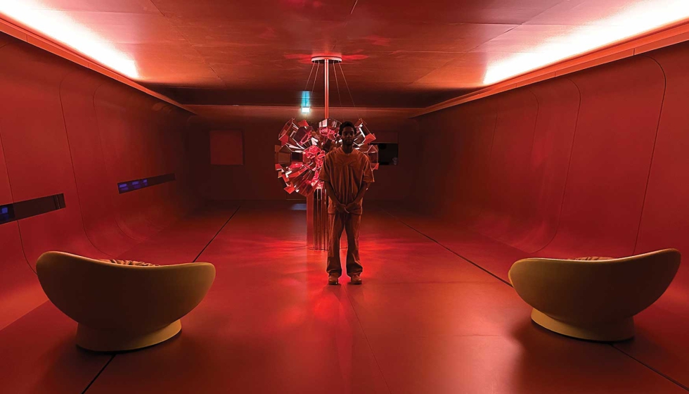 Detalle de la instalacin La Dolce Attesa, una de las instalaciones ms visitadas durante el Salone