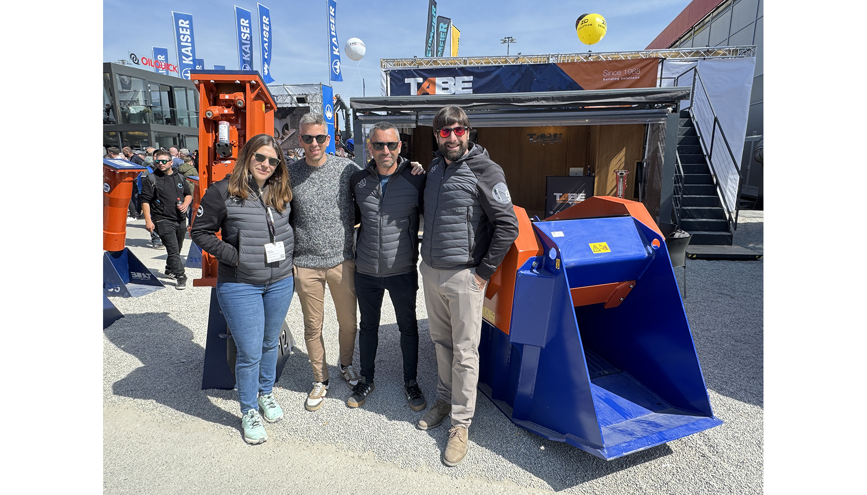 Foto de Tabe impulsa su crecimiento global desde Bauma con una renovada oferta de implementos