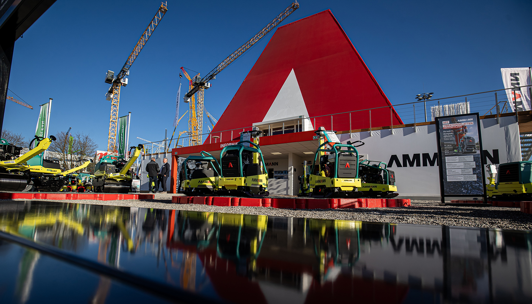 Stand de Ammann en Bauma