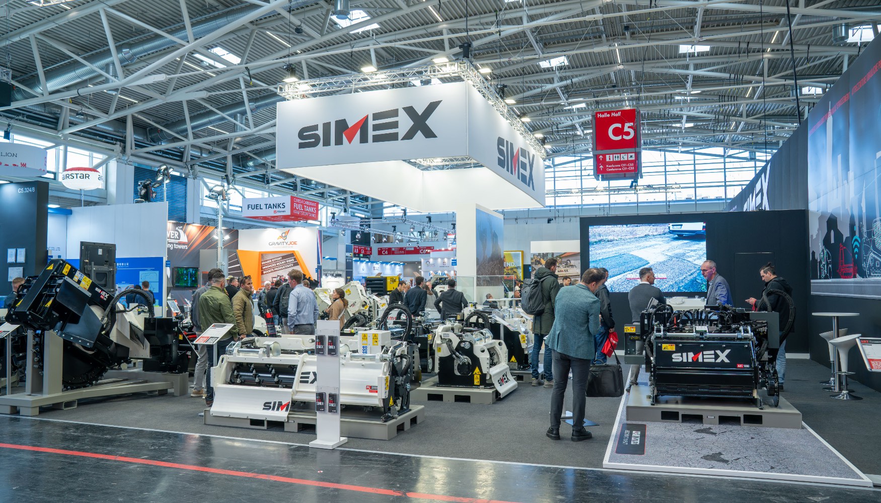 Stand de Simex en Bauma 2025